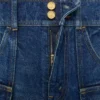 Kitty-short van donker Union Wash-denim