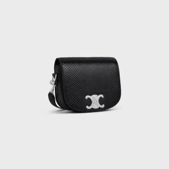 Kleine Besace Strap Triomphe in python