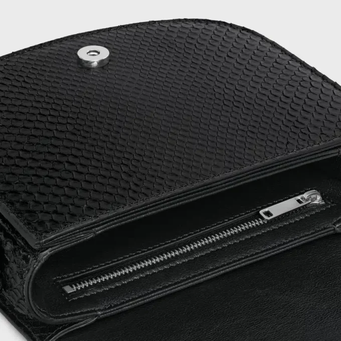 Kleine Besace Strap Triomphe in python