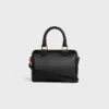 Kleine Boston-tas van glad kalfsleer