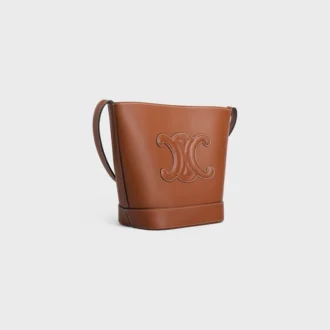 Kleine Cuir Triomphe-tas in glad kalfsleer
