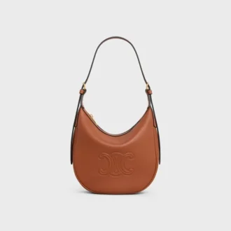 Kleine HeloïSe-tas van soepel generfd kalfsleer
