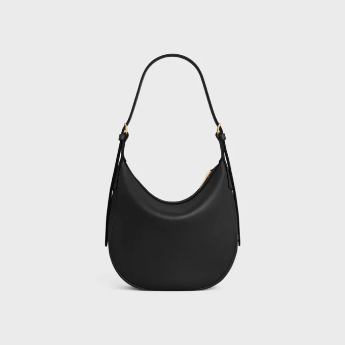 Kleine HeloïSe-tas van soepel generfd kalfsleer