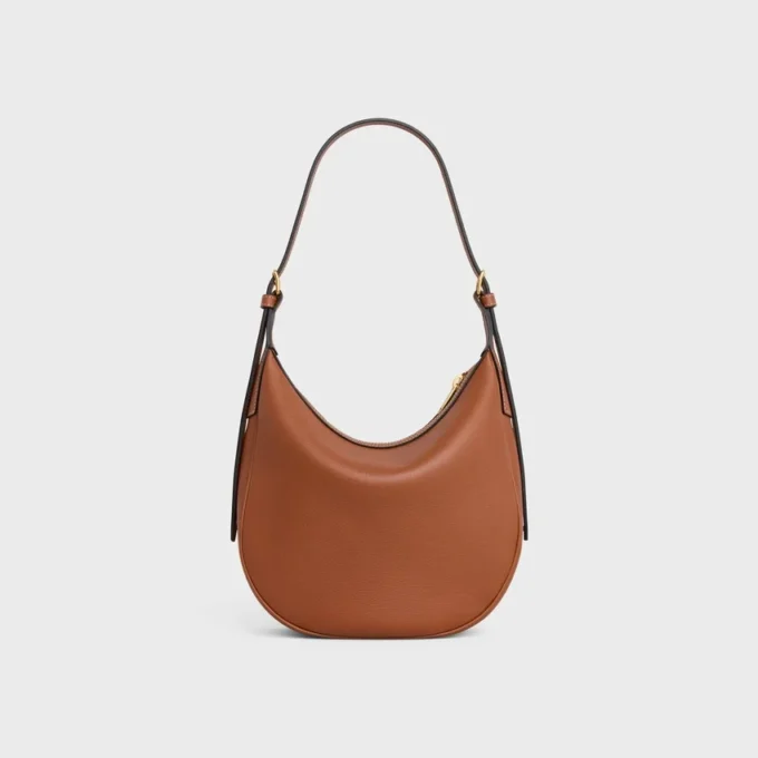 Kleine HeloïSe-tas van soepel generfd kalfsleer