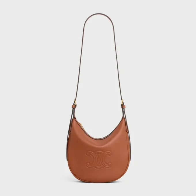 Kleine HeloïSe-tas van soepel generfd kalfsleer