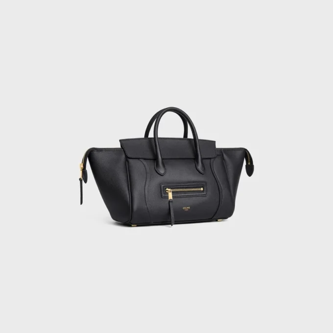 Kleine Luggage van generfd kalfsleer