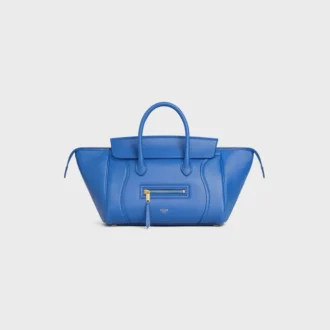 Kleine Luggage van soepel, glanzend lamsleer