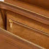 Kleine Luggage van soepel, glanzend lamsleer