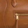 Kleine Luggage van soepel, glanzend lamsleer