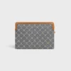Kleine tas met riem Cuir Triomphe in Jacquard Triomphe All Over