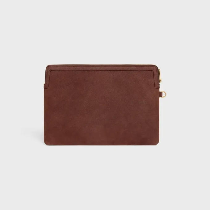 Kleine tas met riem Cuir Triomphe van generfd kalfsleer