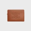 Kleine tas met riem Cuir Triomphe van glad kalfsleer