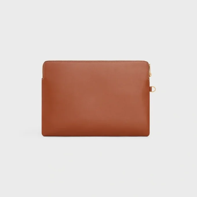 Kleine tas met riem Cuir Triomphe van glad kalfsleer