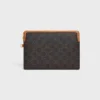 Kleine tas met riem Cuir Triomphe van Triomphe Canvas en kalfsleer