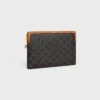 Kleine tas met riem Cuir Triomphe van Triomphe Canvas en kalfsleer