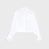 Kort shirt van katoenpopeline