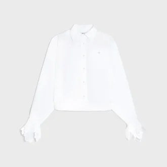 Kort shirt van katoenpopeline