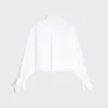 Kort shirt van katoenpopeline