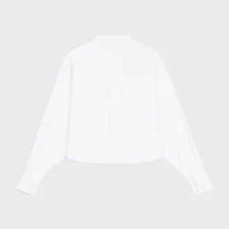 Kort shirt van katoenpopeline
