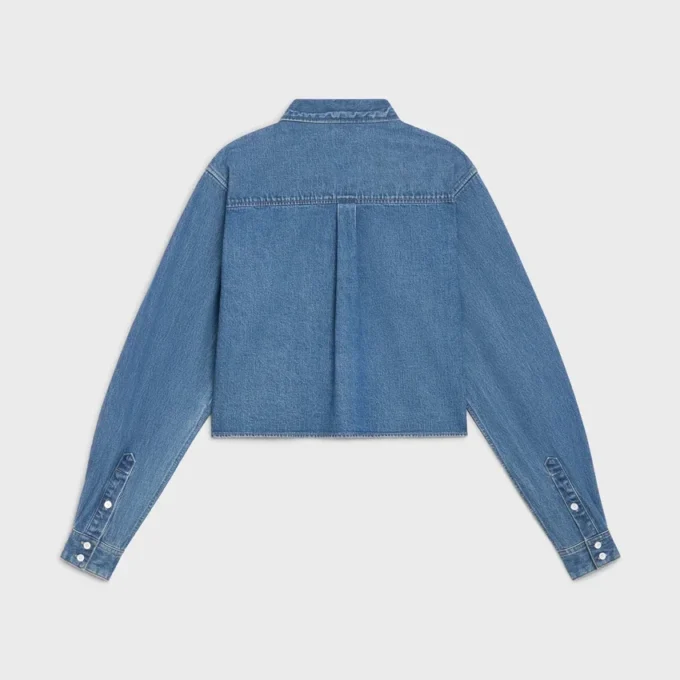 Kort shirt van Union Ocean Wash-denim Kort shirt van Union Ocean Wash-denim