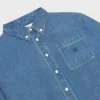 Kort shirt van Union Ocean Wash-denim Kort shirt van Union Ocean Wash-denim