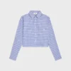 Kort shirt van Vichy-katoen