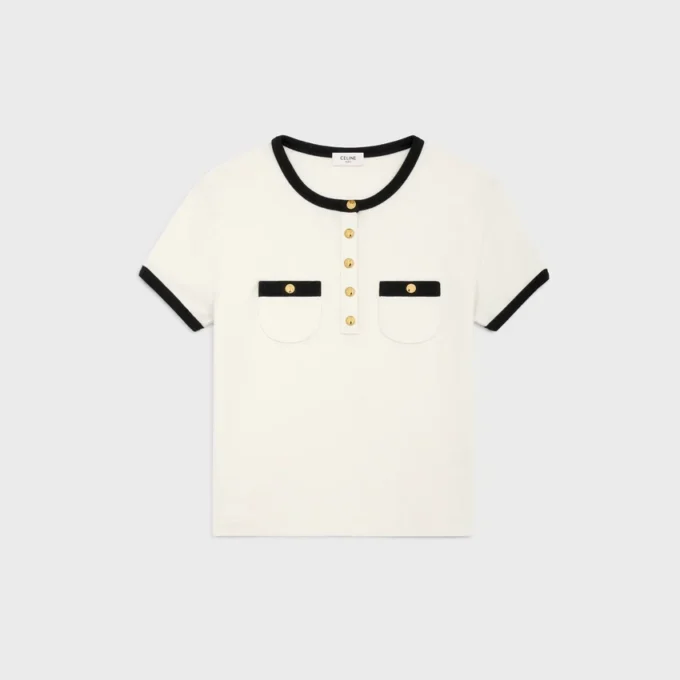 Kort T-shirt van katoenjersey