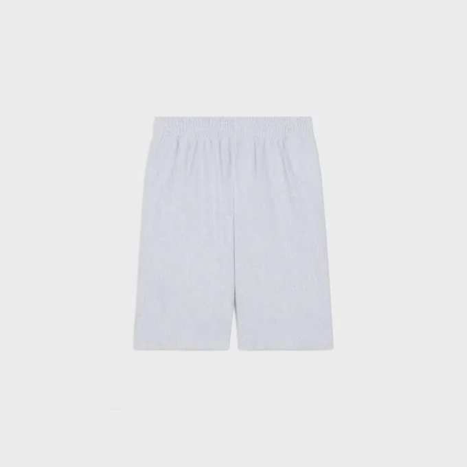 Korte broek van katoenfleece