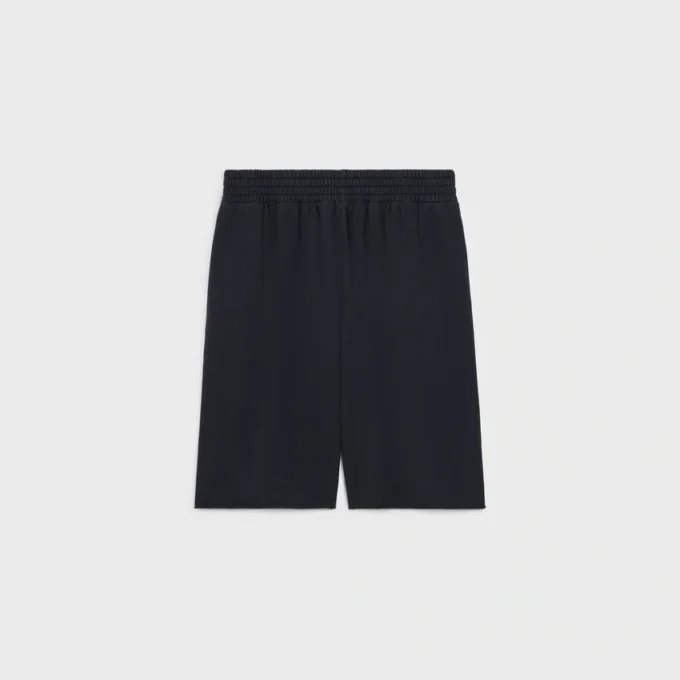 Korte broek van katoenfleece