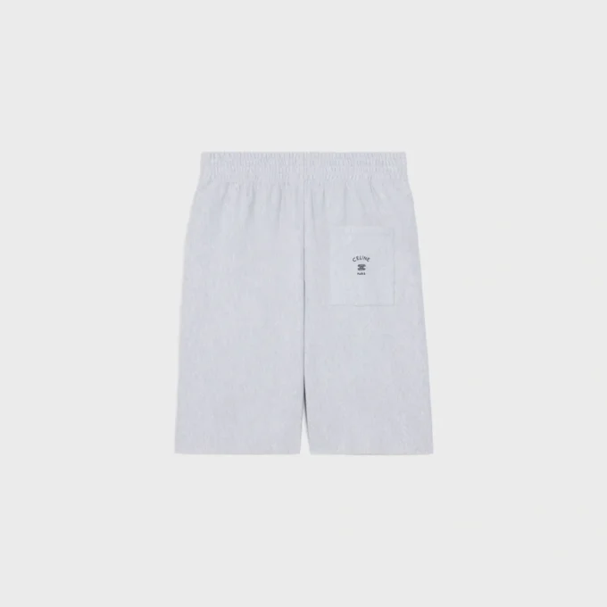 Korte broek van katoenfleece