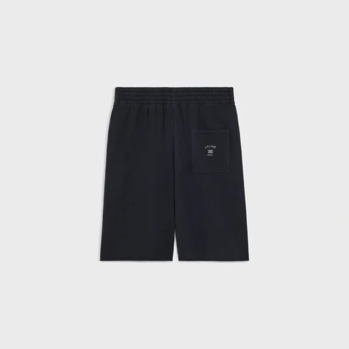 Korte broek van katoenfleece
