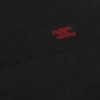 Korte hoodie van katoenfleece