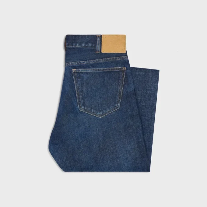 Kurt-jeans in indigo dark stone wash denim