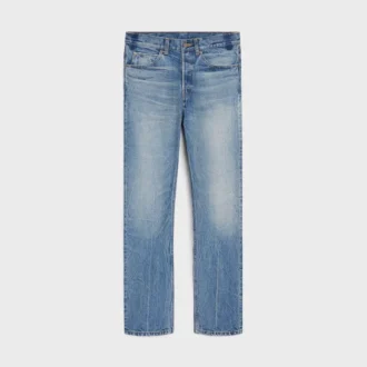 Kurt-jeans van katoenen denim