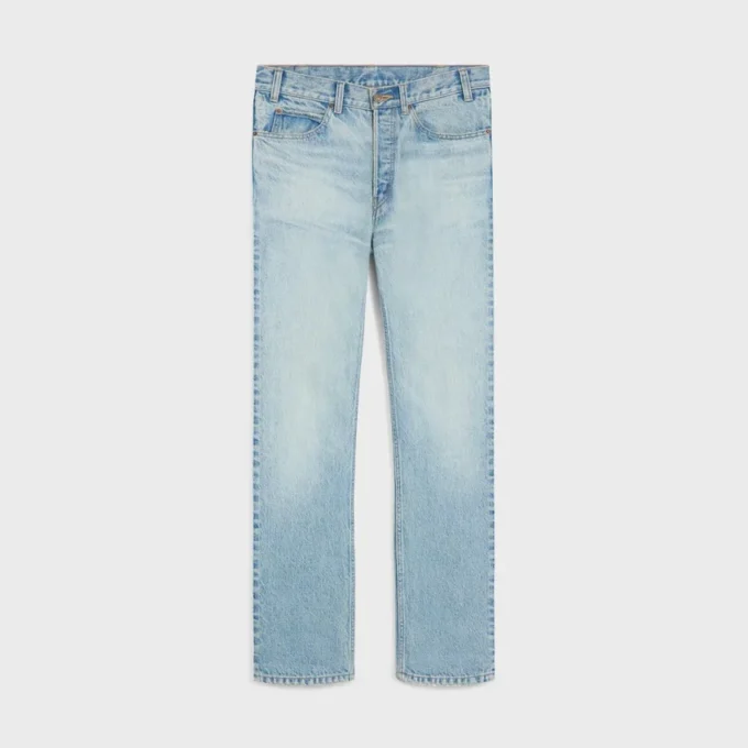 Kurt-jeans van katoenen denim