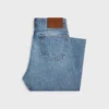 Kurt-jeans van katoenen denim