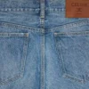 Kurt-jeans van katoenen denim