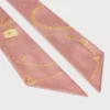 Lavalliere met bedels Zijden twill