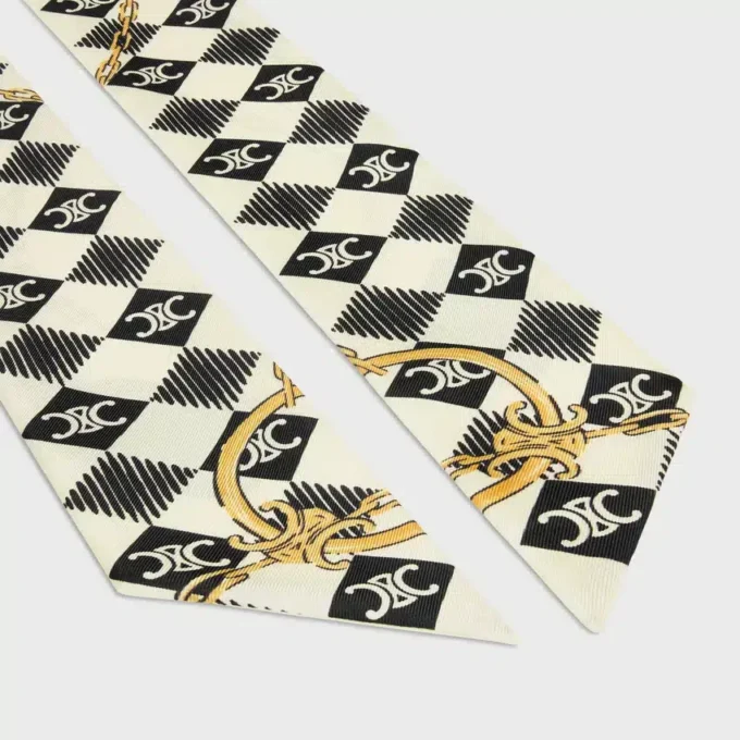 Lavalliere van zijden twill