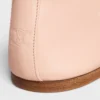 Les Ballerines CELINE Ballerina met dubbele band van lamsleer