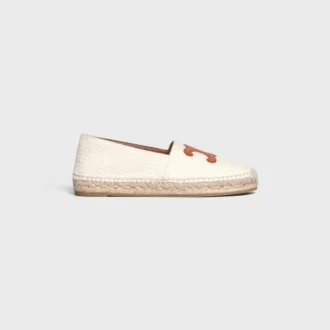 Les Espadrilles CELINE in tweed en kalfsleer