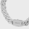 Les Poincons CELINE-armband in sterlingzilver en granaat