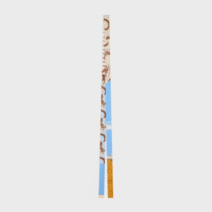 Lint van zijden twill