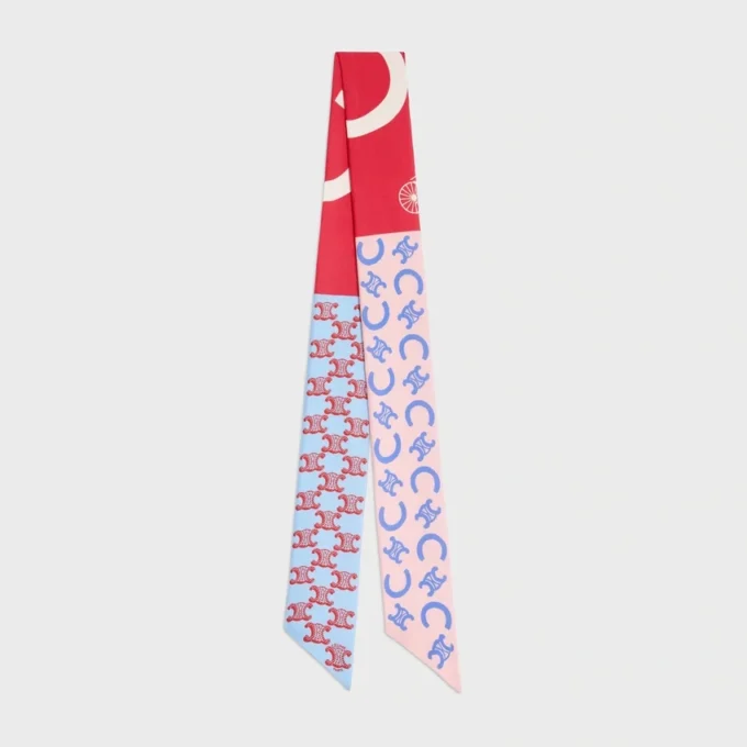 Lint van zijden twill