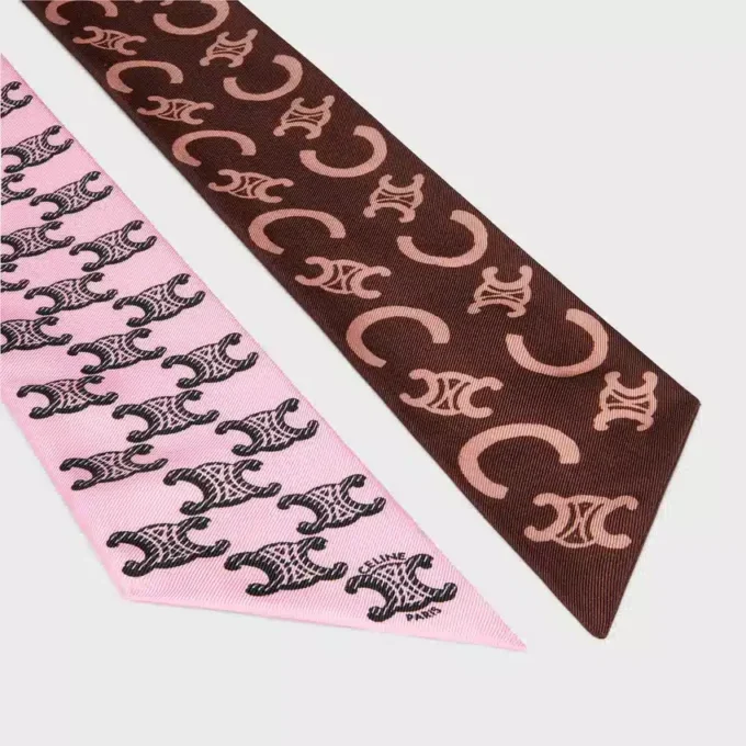Lint van zijden twill