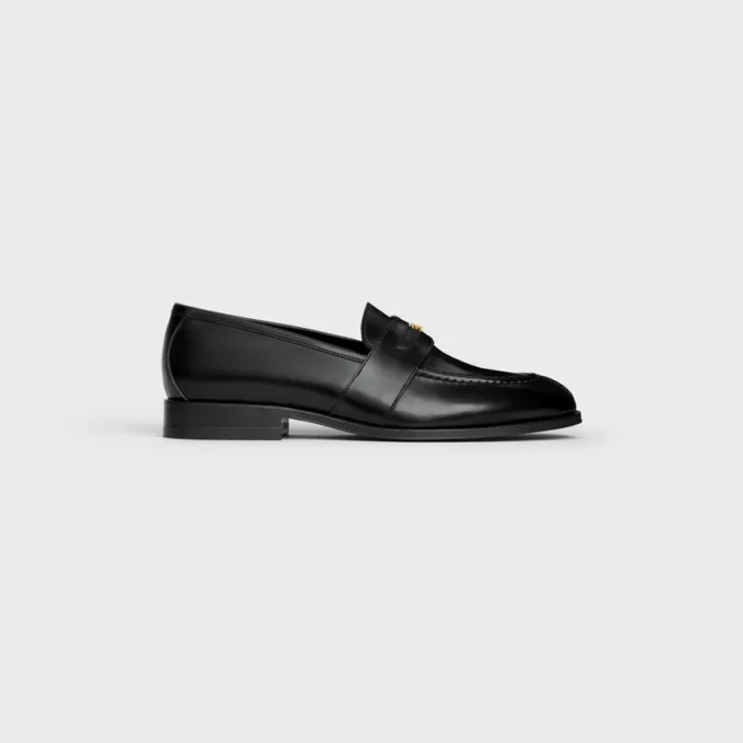 Loafer Malaquais van gepolijst stierenleer