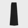 Long Docks-broek van wollen gabardine