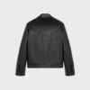 Losvallend blousonjack van zacht lamsleer