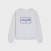 Losvallend sweatshirt van katoenfleece