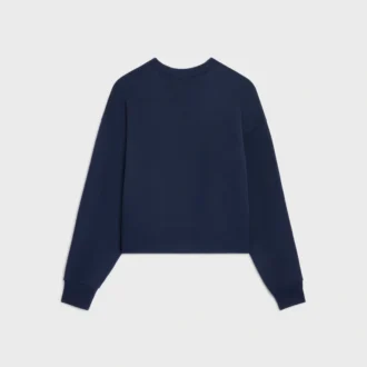 Losvallend sweatshirt van katoenfleece